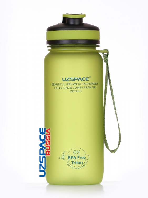 Бутылка для спорта UZSPACE Colorful Frosted, 650ml (3030) 