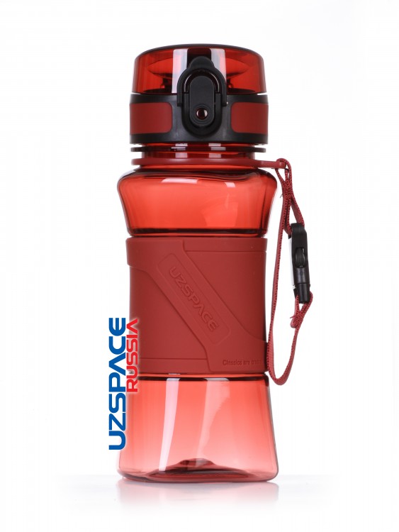 Бутылка для спорта UZSPACE, Twisted Shape, 350 ml (6009) 