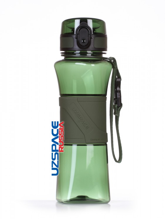Бутылка для спорта UZSPACE, Twisted Shape, 500 ml (6010)  